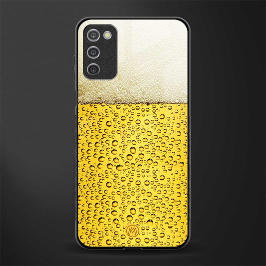 fizzy beer glass case for samsung galaxy a03s image