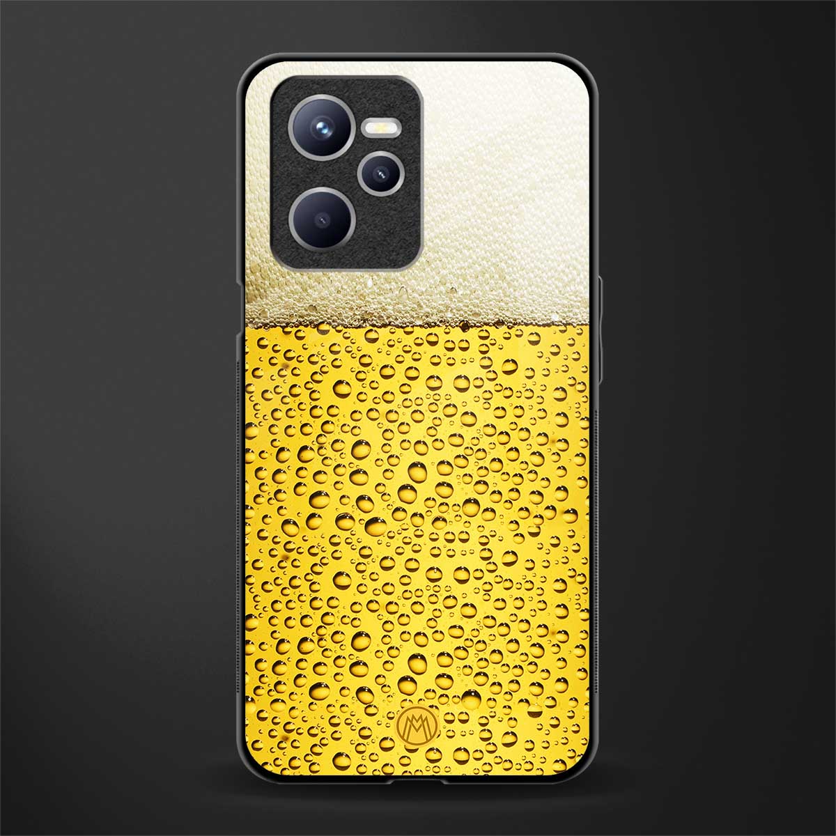 fizzy beer glass case for realme c35 image