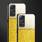 fizzy beer back phone cover | glass case for redmi note 11 pro plus 4g/5g