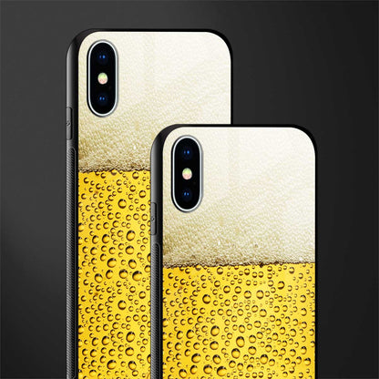 fizzy beer glass case for iphone xs image-2