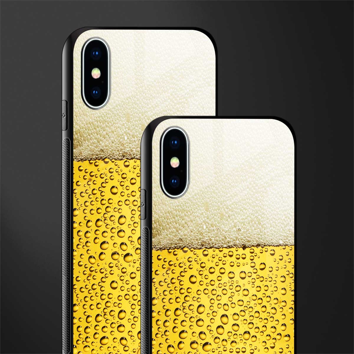 fizzy beer glass case for iphone x image-2