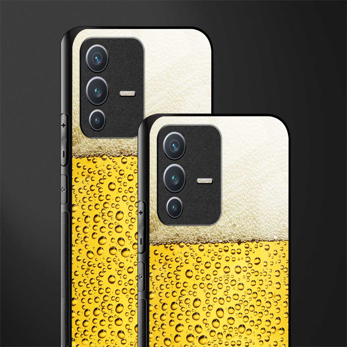 fizzy beer glass case for vivo v23 5g image-2