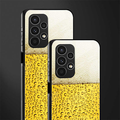 fizzy beer back phone cover | glass case for samsung galaxy a13 4g