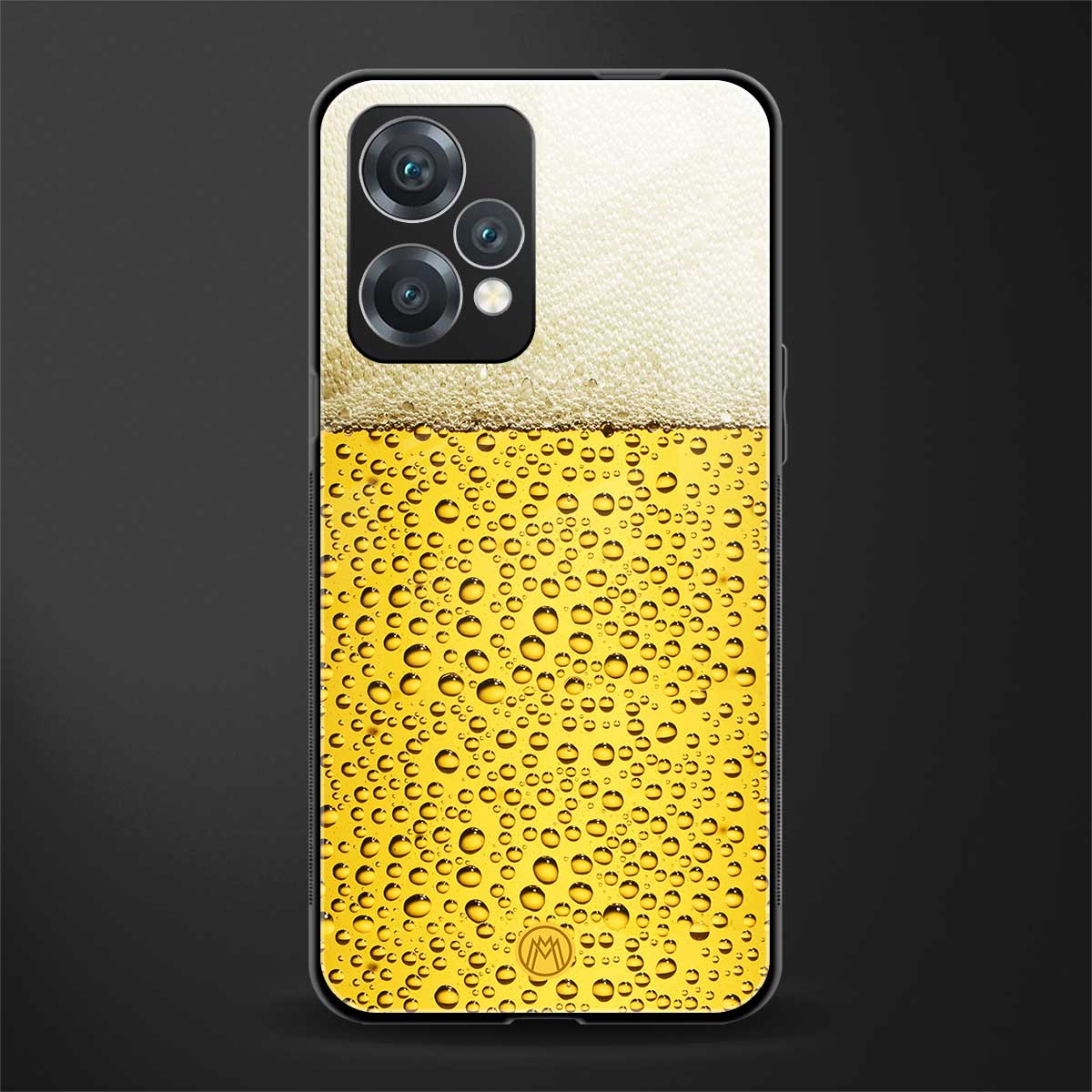 fizzy beer back phone cover | glass case for oneplus nord ce 2 lite 5g