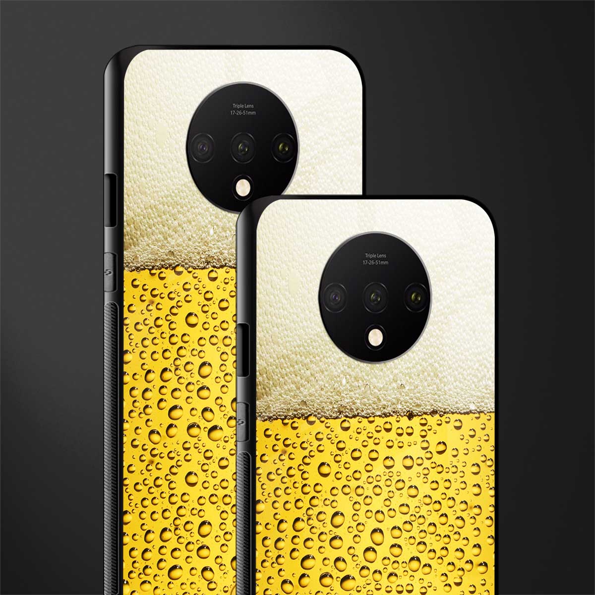 fizzy beer glass case for oneplus 7t image-2