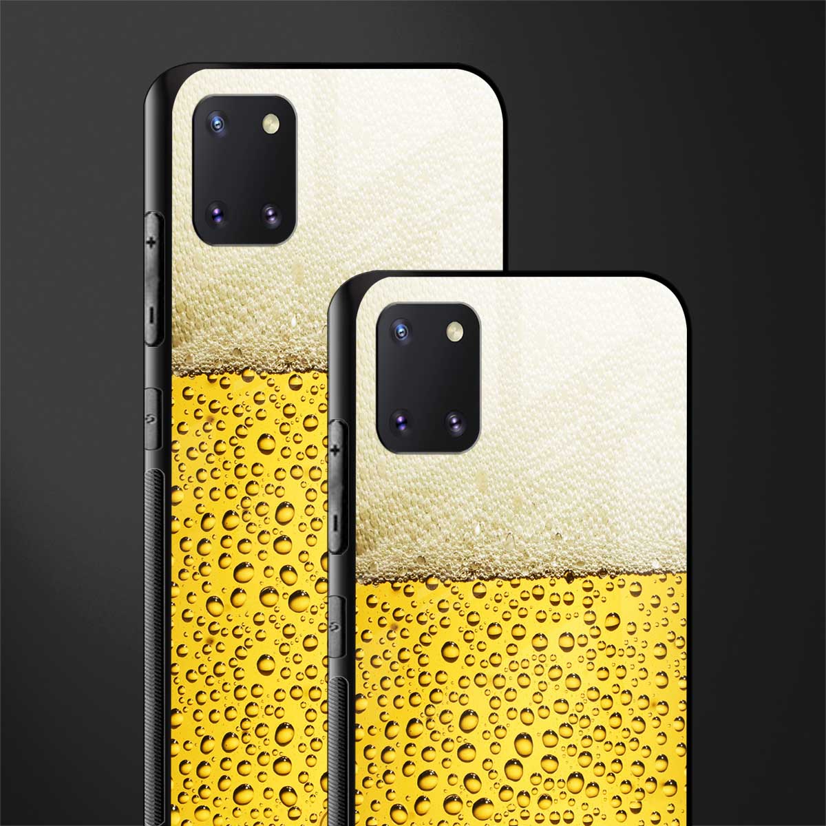 fizzy beer glass case for samsung a81 image-2