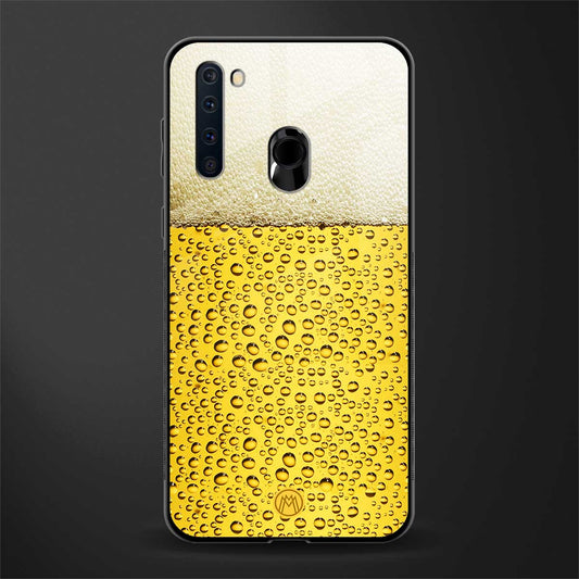 fizzy beer glass case for samsung a21 image