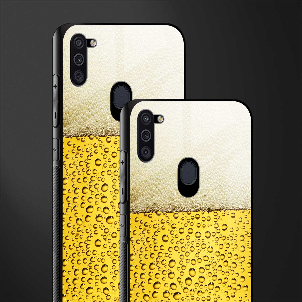 fizzy beer glass case for samsung a11 image-2