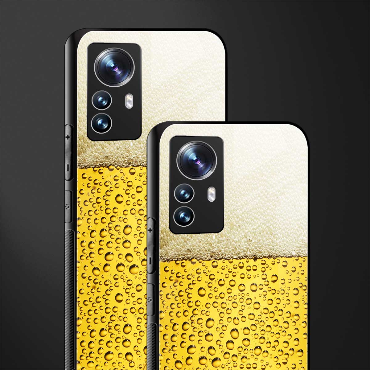 fizzy beer back phone cover | glass case for xiaomi 12 pro