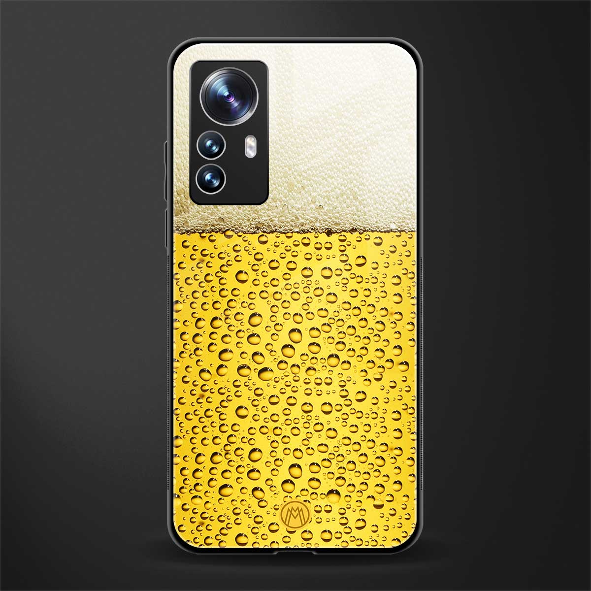 fizzy beer back phone cover | glass case for xiaomi 12 pro