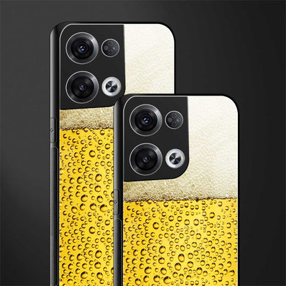 fizzy beer back phone cover | glass case for oppo reno 8