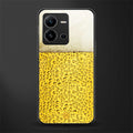 fizzy beer back phone cover | glass case for vivo v25-5g