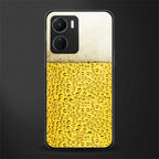 fizzy beer back phone cover | glass case for vivo y16