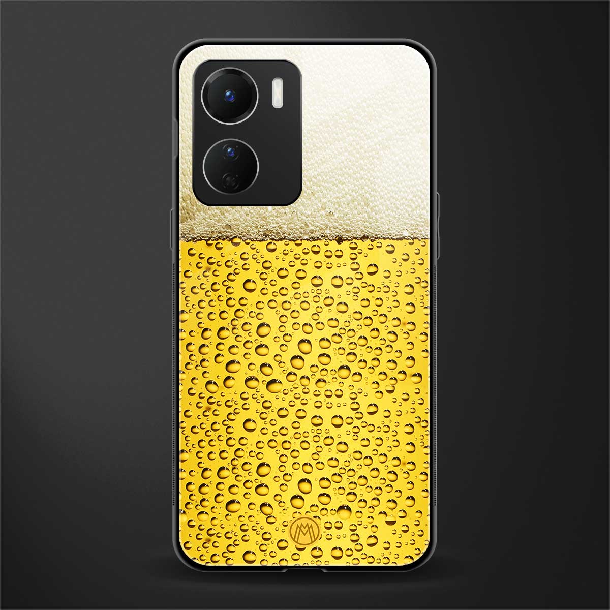 fizzy beer back phone cover | glass case for vivo y16