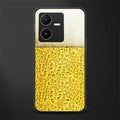 fizzy beer back phone cover | glass case for vivo y22