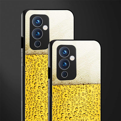 fizzy beer back phone cover | glass case for oneplus 9