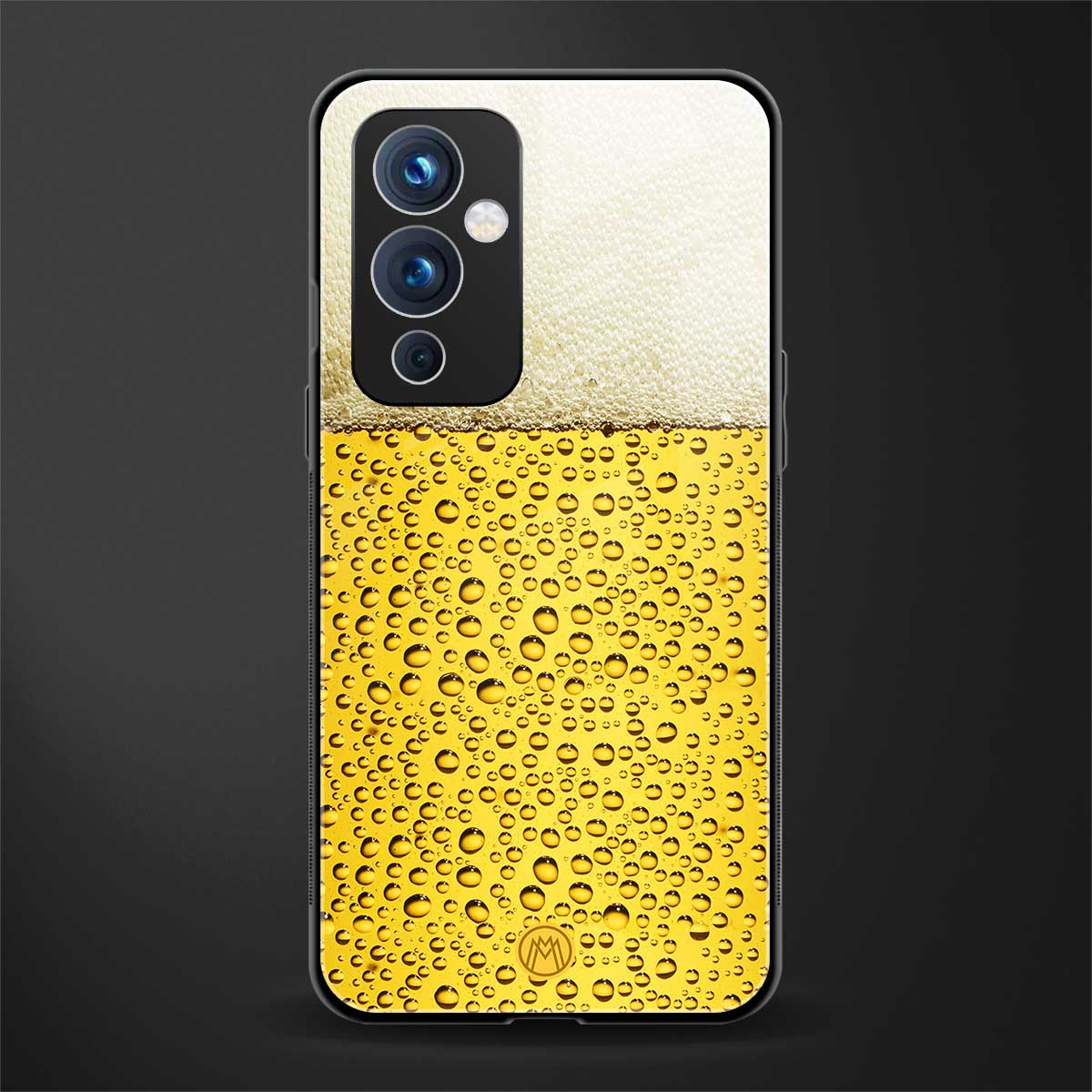 fizzy beer back phone cover | glass case for oneplus 9