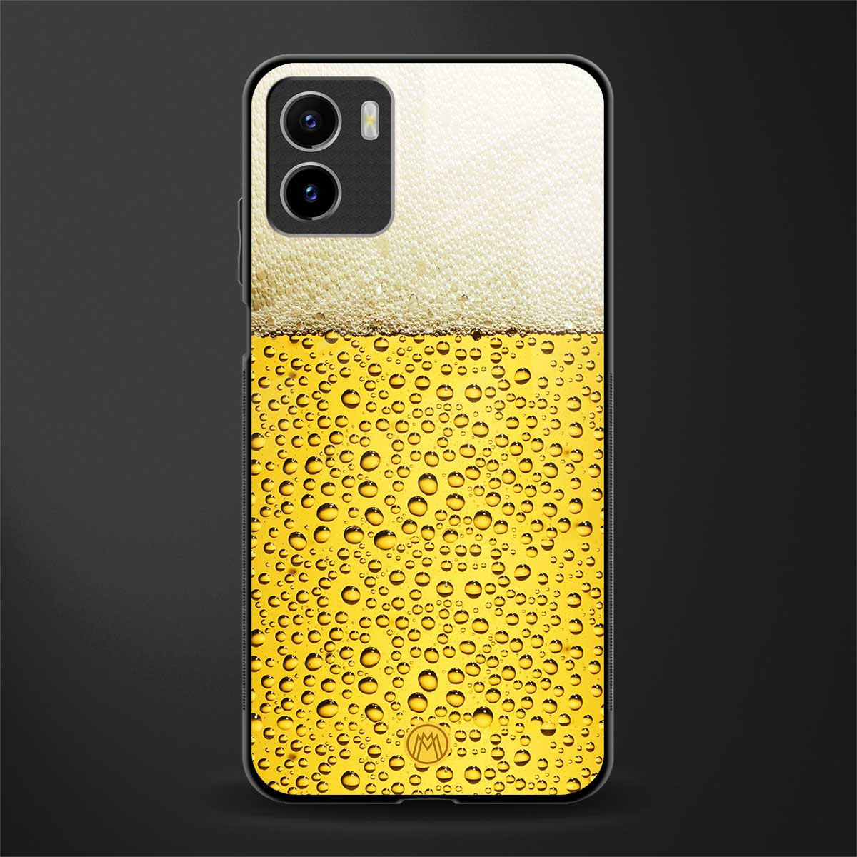 fizzy beer back phone cover | glass case for vivo y72