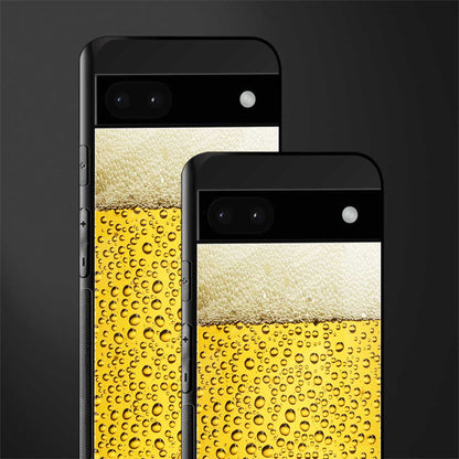 fizzy beer back phone cover | glass case for google pixel 6a