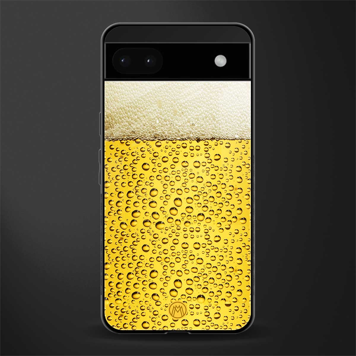 fizzy beer back phone cover | glass case for google pixel 6a