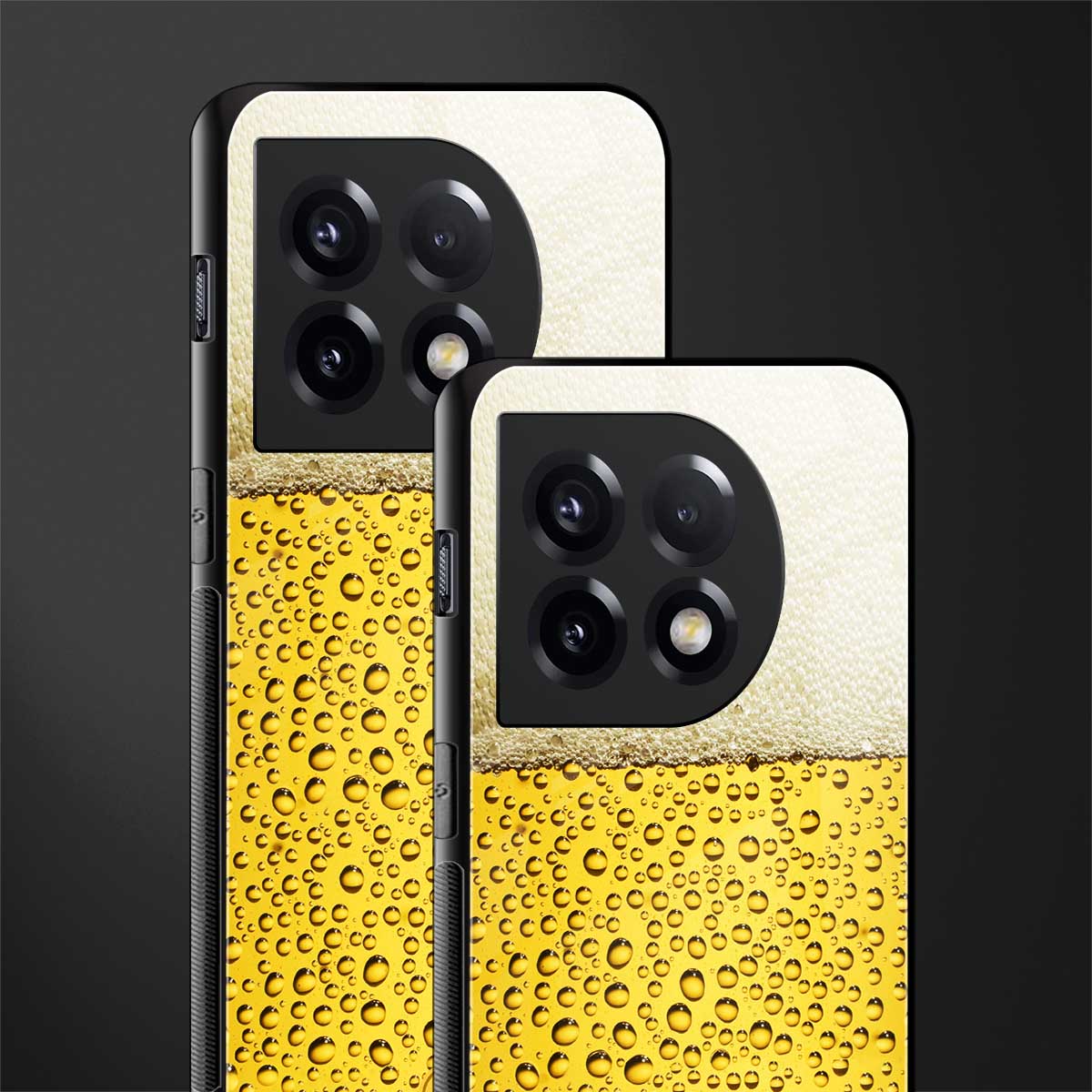 fizzy beer back phone cover | glass case for oneplus 11
