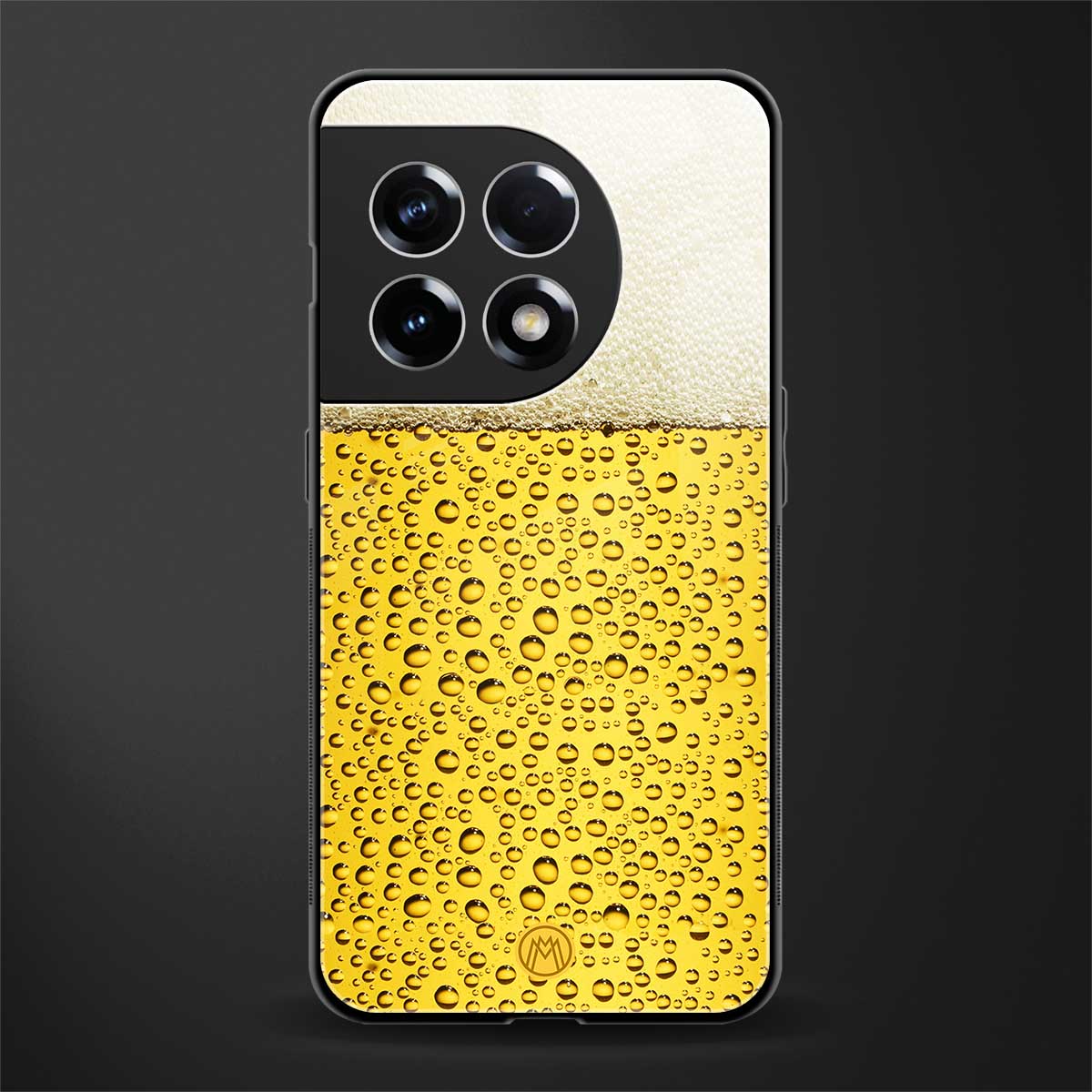 fizzy beer back phone cover | glass case for oneplus 11r