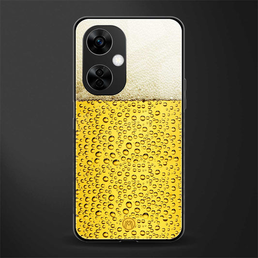 fizzy beer back phone cover | glass case for oneplus nord ce 3 lite