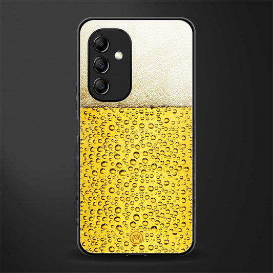 fizzy beer back phone cover | glass case for samsung galaxy a14 5g