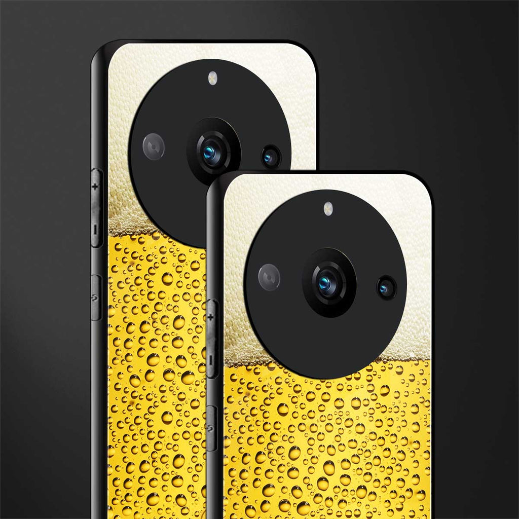 fizzy beer back phone cover | glass case for realme 11 pro 5g