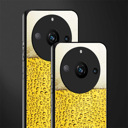 fizzy beer back phone cover | glass case for realme 11 pro 5g