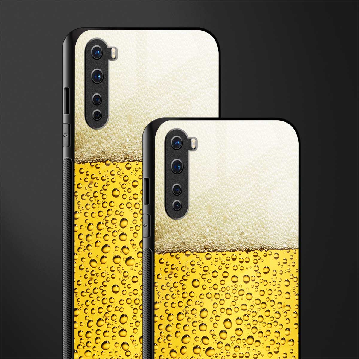 fizzy beer glass case for oneplus nord ac2001 image-2