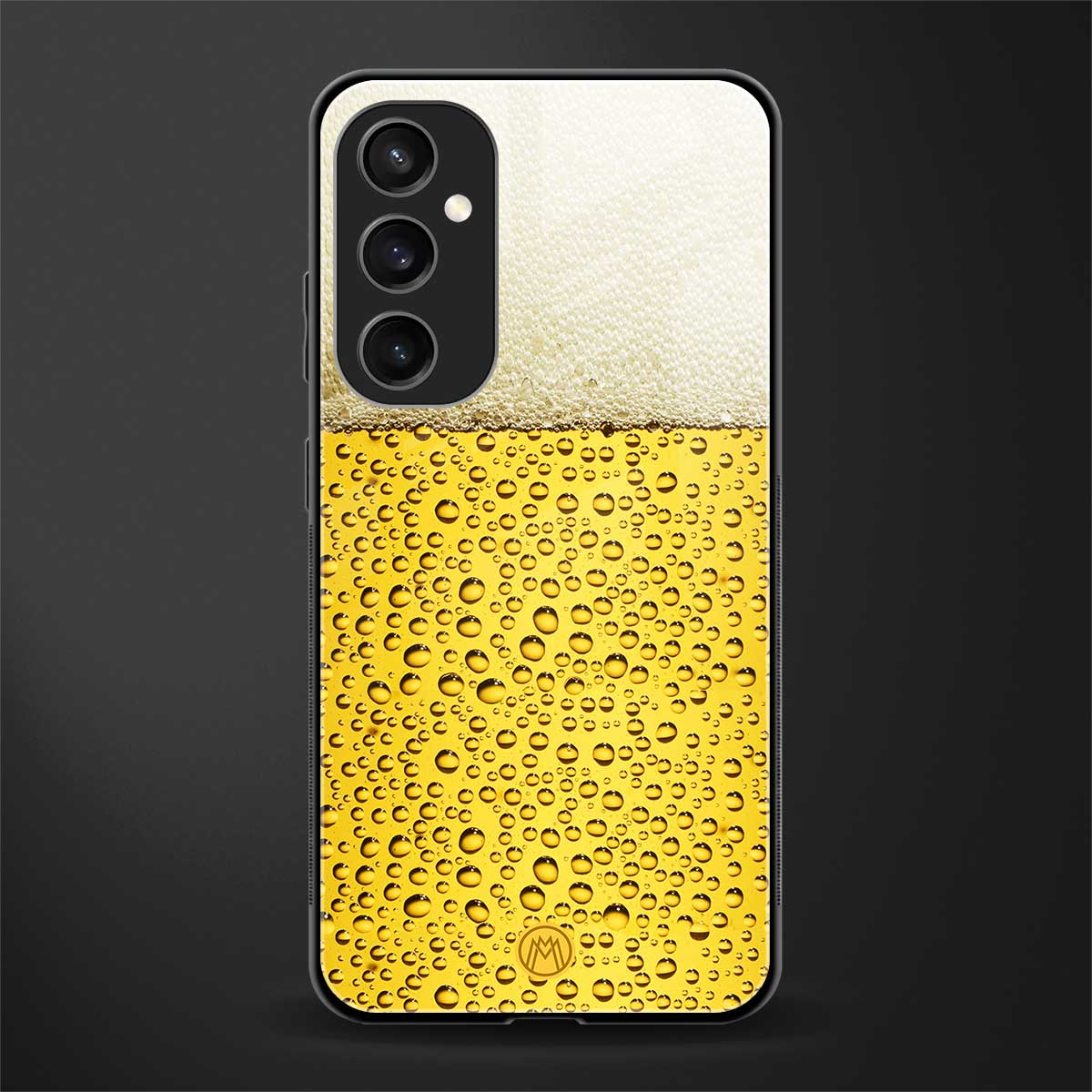 fizzy beer back phone cover | glass case for samsung galaxy s23 fe 5g