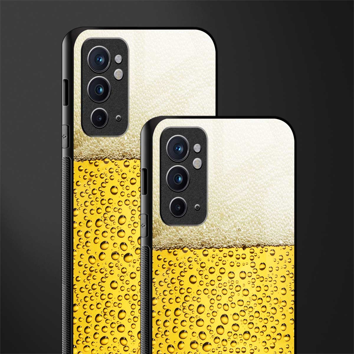 fizzy beer glass case for oneplus 9rt image-2