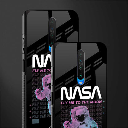 fly me to the moon glass case for poco x2 image-2
