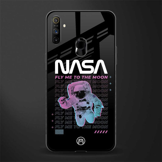 fly me to the moon glass case for realme narzo 20a image