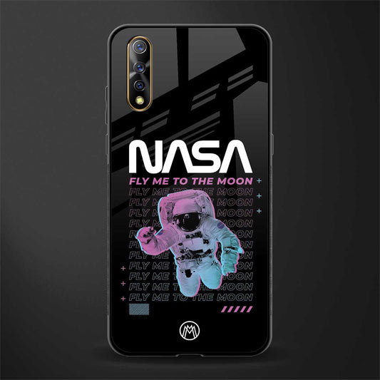 fly me to the moon glass case for vivo s1 image