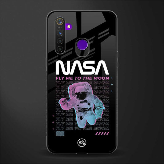 fly me to the moon glass case for realme 5s image