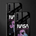 fly me to the moon glass case for samsung galaxy a50 image-2