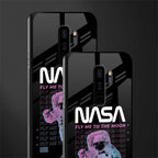 fly me to the moon glass case for samsung galaxy s9 plus image-2