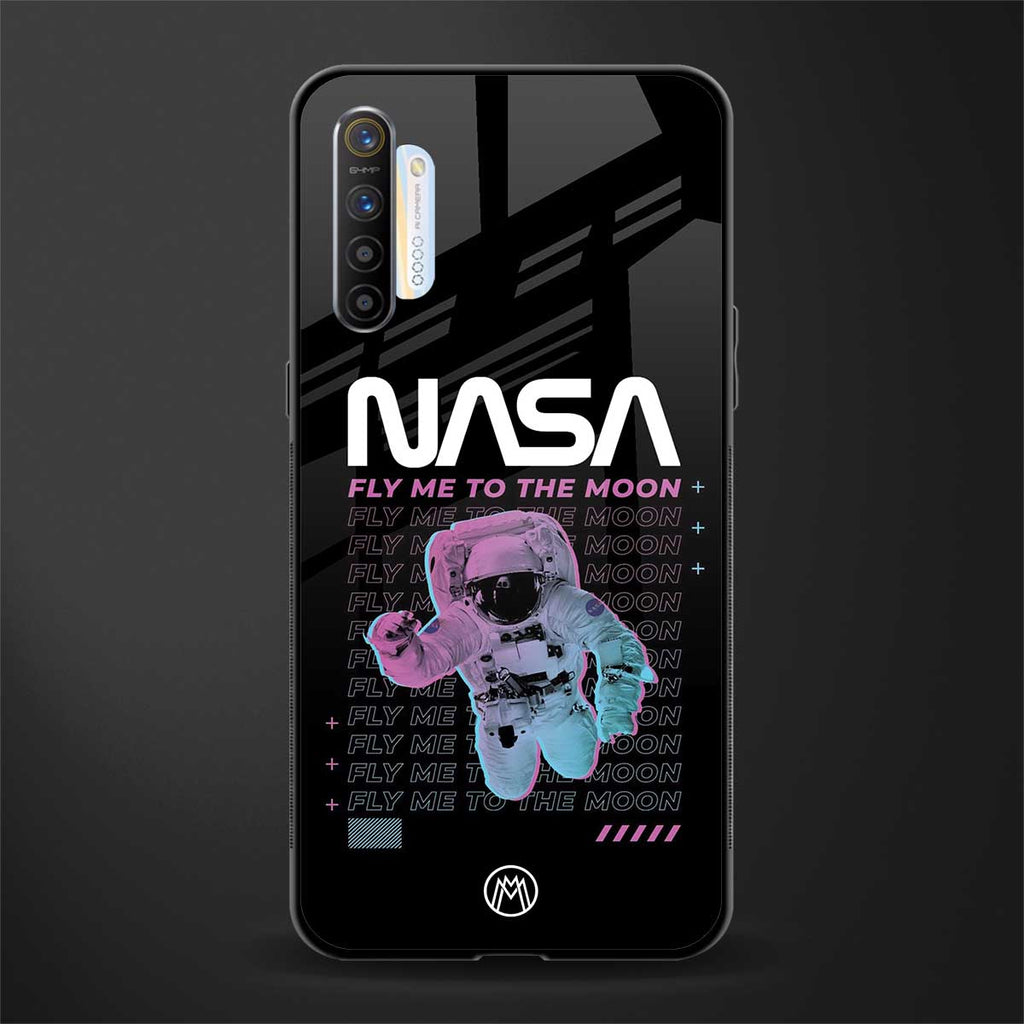 fly me to the moon glass case for realme x2 image