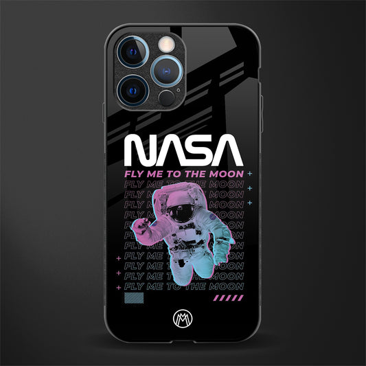 fly me to the moon glass case for iphone 12 pro image