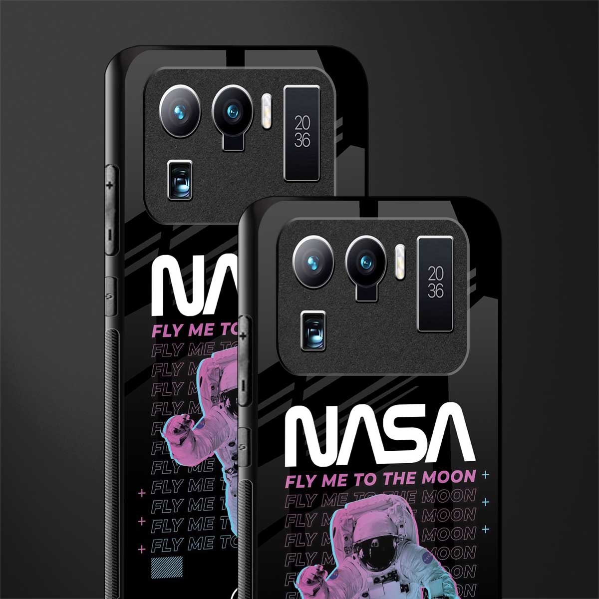 fly me to the moon glass case for mi 11 ultra 5g image-2
