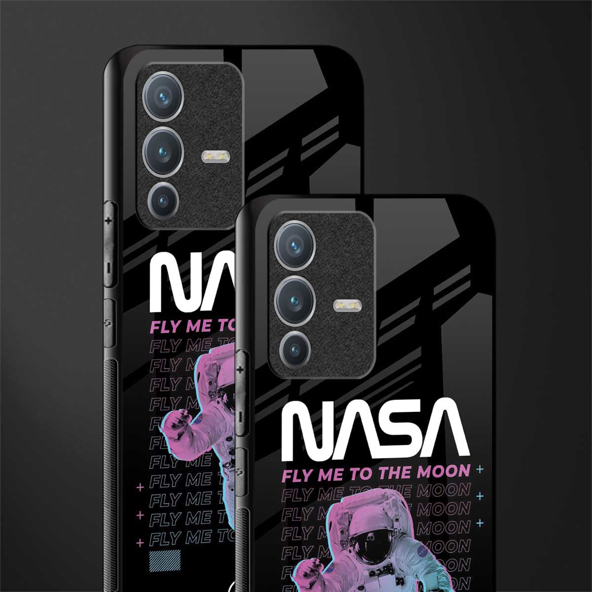 fly me to the moon glass case for vivo v23 pro 5g image-2