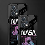 fly me to the moon back phone cover | glass case for oneplus nord ce 2 lite 5g