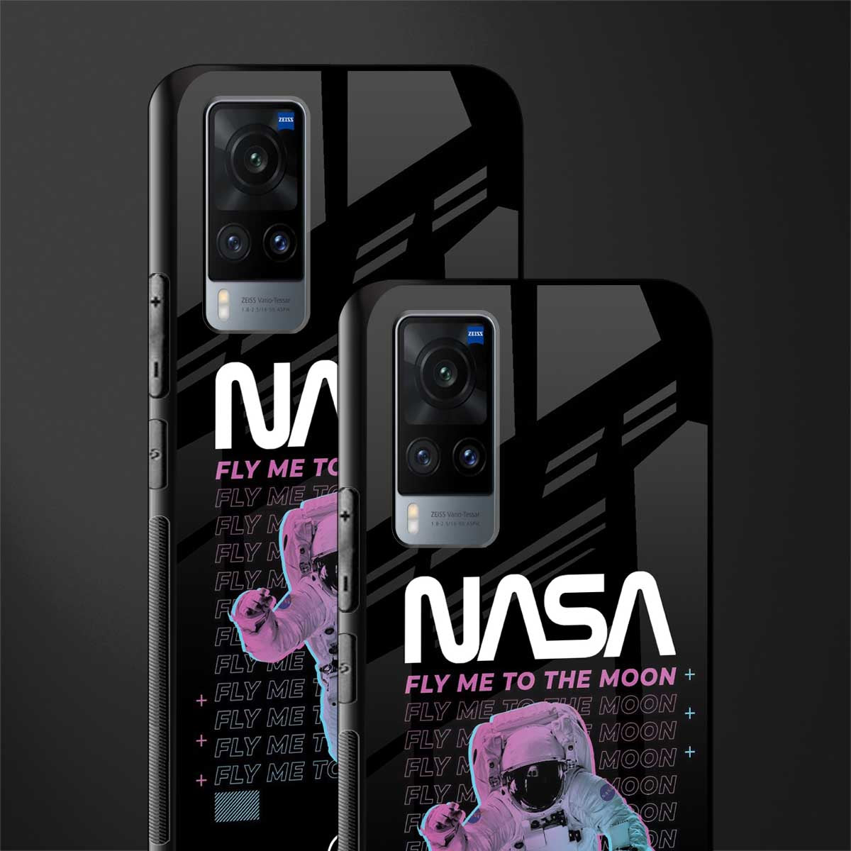 fly me to the moon glass case for vivo x60 image-2