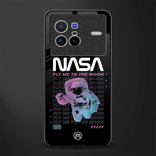 fly me to the moon glass case for vivo x80 image