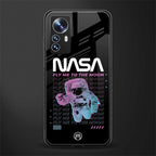 fly me to the moon back phone cover | glass case for xiaomi 12 pro