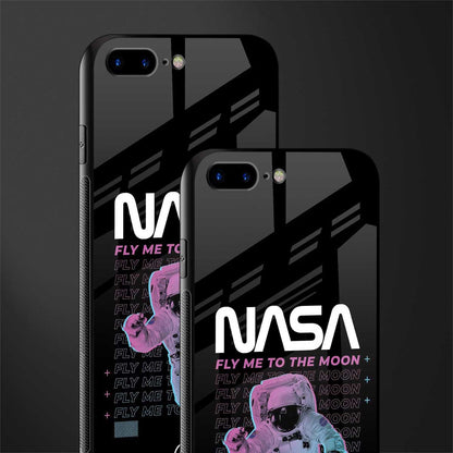 fly me to the moon glass case for iphone 8 plus image-2