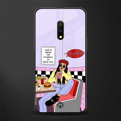 foodie diner glass case for oppo k3 image