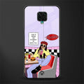 foodie diner glass case for redmi note 9 pro image
